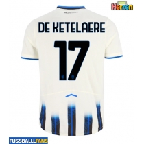 Atalanta Charles De Ketelaere #17 Auswärtstrikot 2025-26 Kurzarm